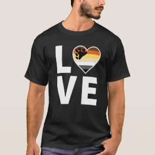 Camiseta Sinalizador de Urso Lgbtq Cardíaco Lgbtqia+ Urso d