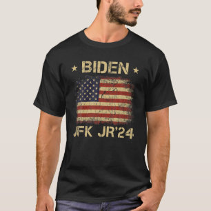Camiseta Sinalizador de Vintage Biden J-F-K-J-R-24