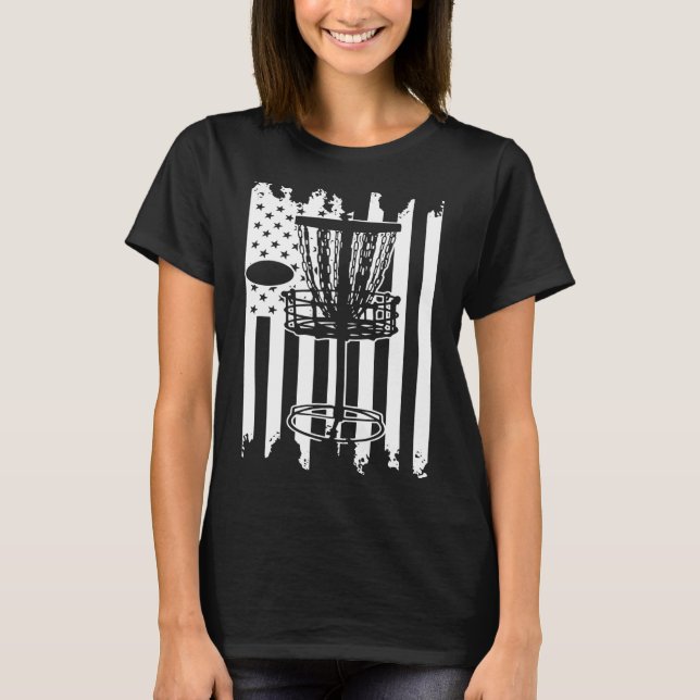 Camiseta Sinalizador Disk golf USA (Frente)
