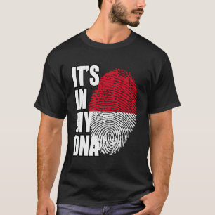 Camiseta Sinalizador Dna Patrimônio Indonésio