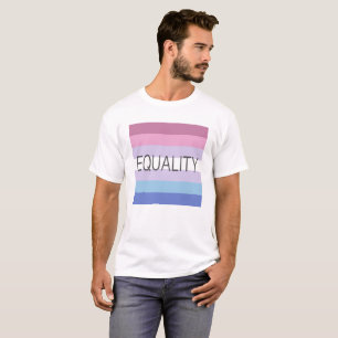 Camiseta Sinalizador do Bigender EQUALITY