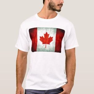 Camiseta Sinalizador do Canadá em apuros
