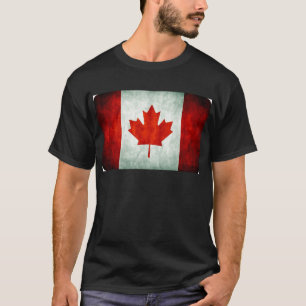 Camiseta Sinalizador do Canadá em dificuldades