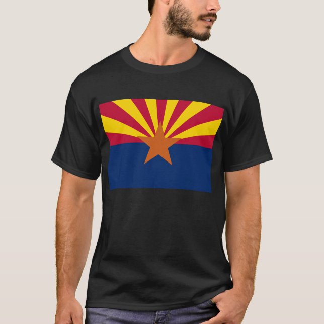Camiseta Sinalizador do Estado da arizona (Frente)
