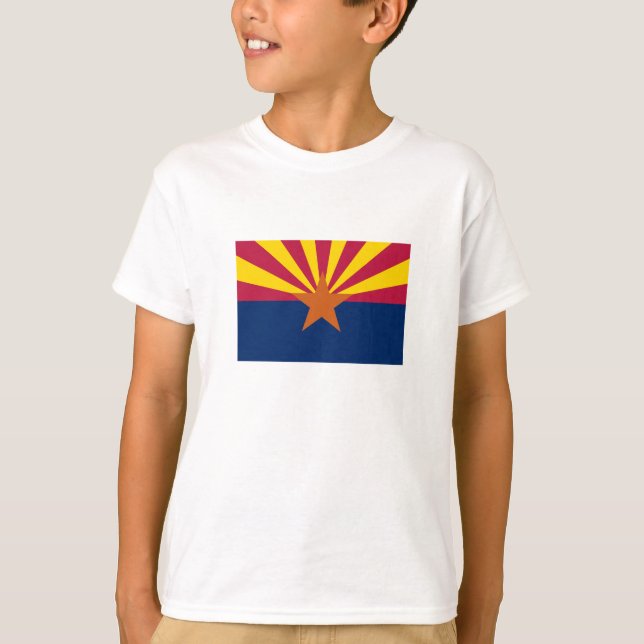 Camiseta Sinalizador do Estado da arizona (Frente)