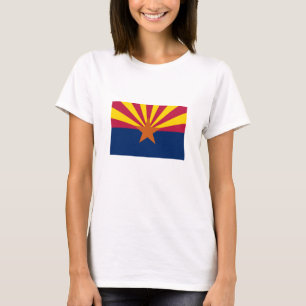 Camiseta Sinalizador do Estado da arizona