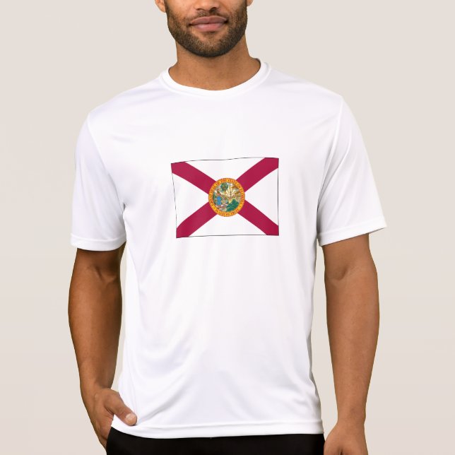 Camiseta Sinalizador do Estado da Flórida (Frente)