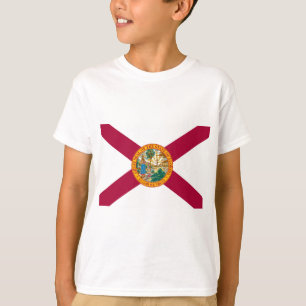 Camiseta Sinalizador do Estado da Flórida