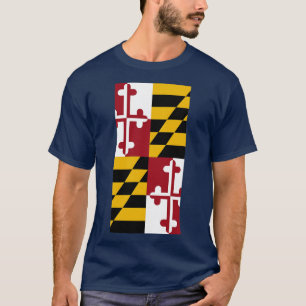 Camiseta Sinalizador do Estado de Maryland