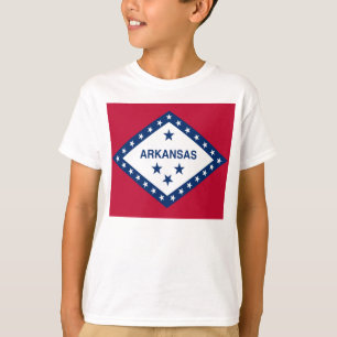 Camiseta Sinalizador do Estado do Arkansas