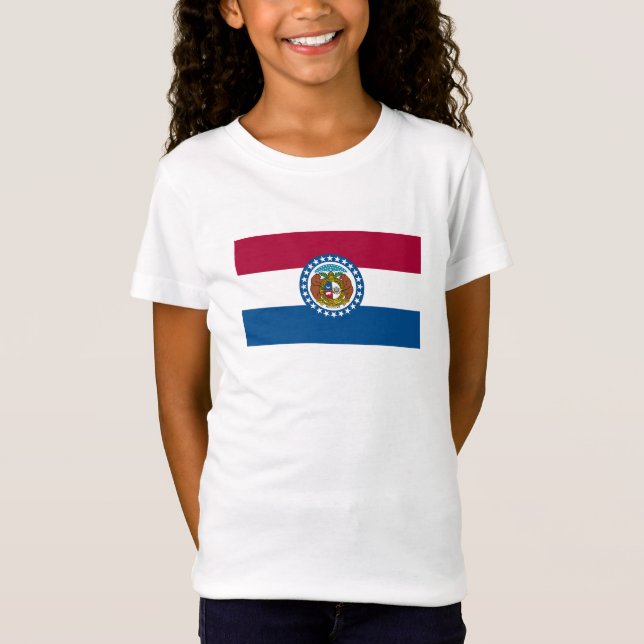 Camiseta Sinalizador do Estado do Missouri (Frente)