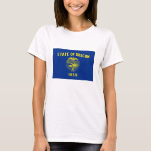 Camiseta Sinalizador do Estado do Oregon