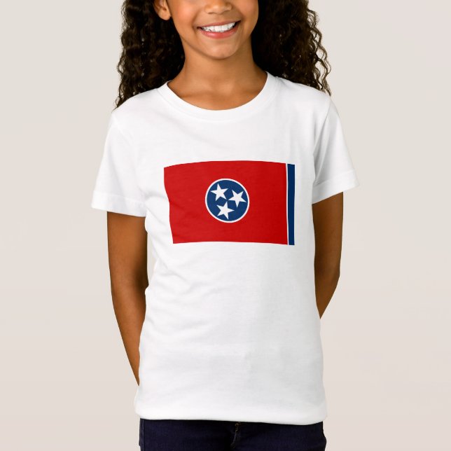 Camiseta Sinalizador do Estado do Tennessee (Frente)
