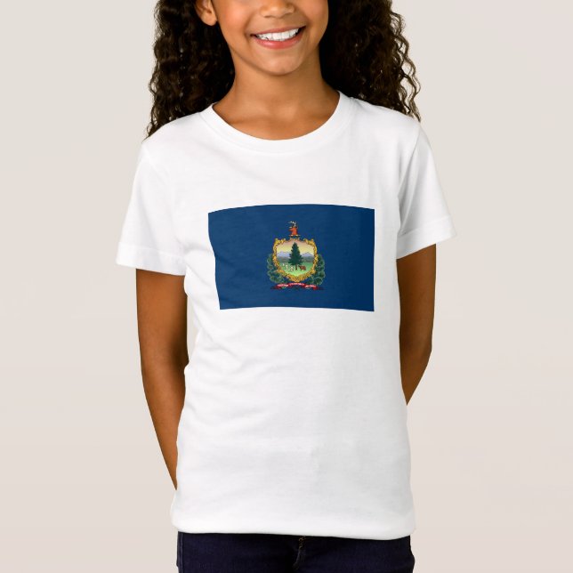 Camiseta Sinalizador do Estado Vermont (Frente)