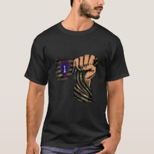 Camiseta Sinalizador do Exército 1Rua Comando Pessoal Sinal