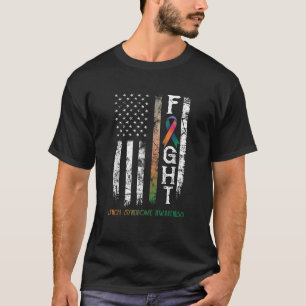 Camiseta Sinalizador do Guerreiro da Síndrome de Lynch