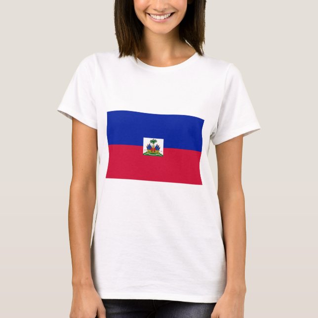 Camiseta Sinalizador do Haiti (Frente)
