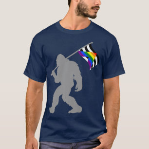 Camiseta Sinalizador do Orgulho da Aliança do Hetero LGBTQ
