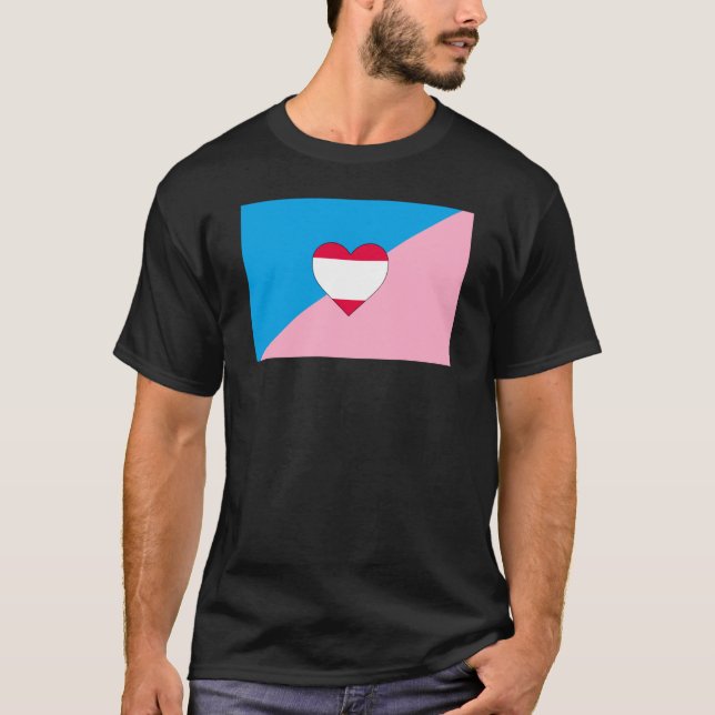 Camiseta Sinalizador do Orgulho de Idade (Frente)