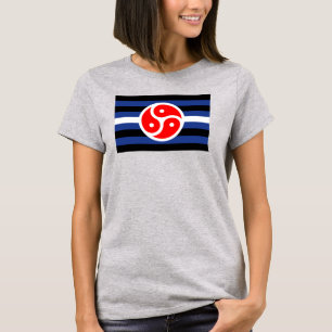Camiseta Sinalizador do Orgulho de Prática de Couro