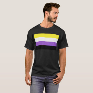 Camiseta Sinalizador do Orgulho Não Binário