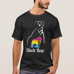 Camiseta Sinalizador do Orgulho Pan do Urso do Tio Pansexua
