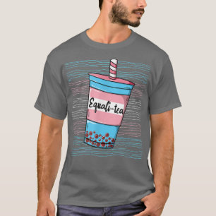 Camiseta Sinalizador do Orgulho Transgênero LGBTQ Igualdade
