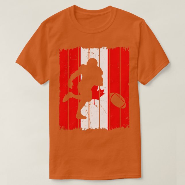 Camiseta Sinalizador do Player Canadá (Frente do Design)