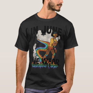Camiseta Sinalizador do Rainbow Mês do Orgulho 2022 Lgbt Q
