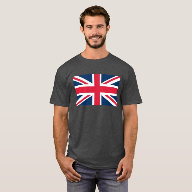 Camiseta Sinalizador do Reino Unido (Frente Completa)