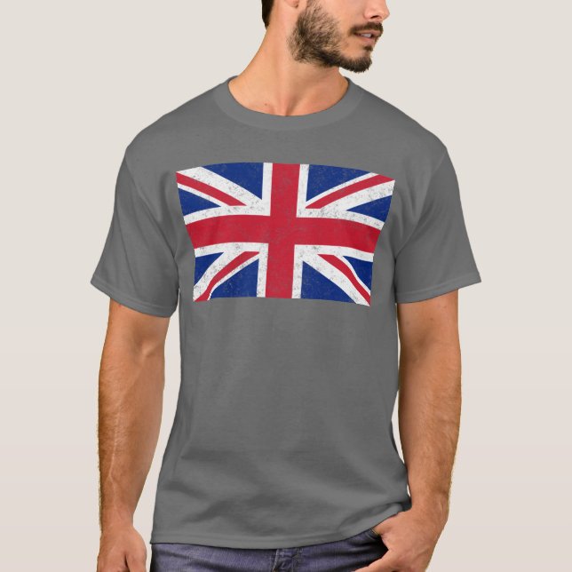 Camiseta Sinalizador do Reino Unido (Frente)