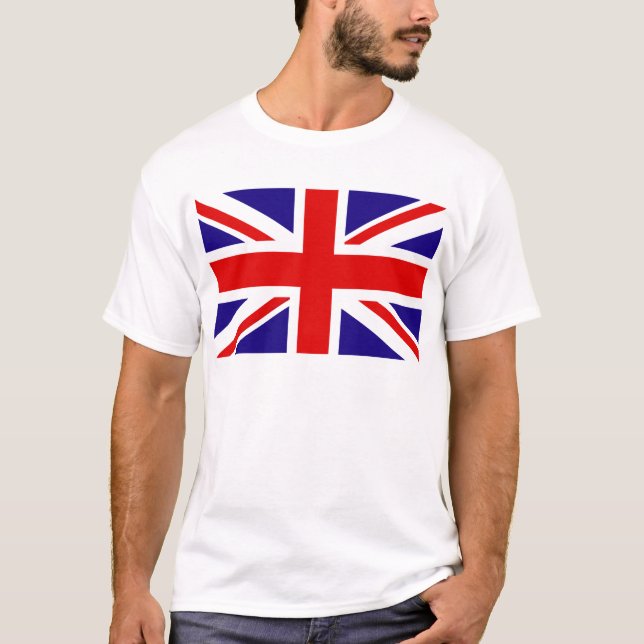 Camiseta Sinalizador do Reino Unido (Frente)