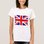 Camiseta Sinalizador do Reino Unido<br><div class="desc">excelente,  britânica,  bandeira,  real,  casamento,  william,  kate,  príncipes,  catherine,  middleton,  uk,  gbr,  britânico,  inglaterra,  princesa,  inglaterra,  britânica, </div>
