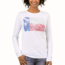 Sinalizador do Texas vestido