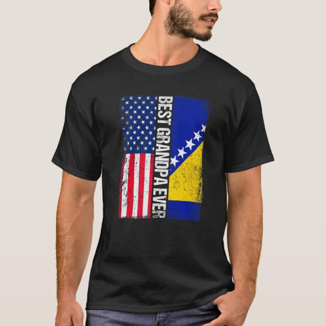Camiseta Sinalizador dos Estados Unidos e Sinalizador da Bó (Frente)