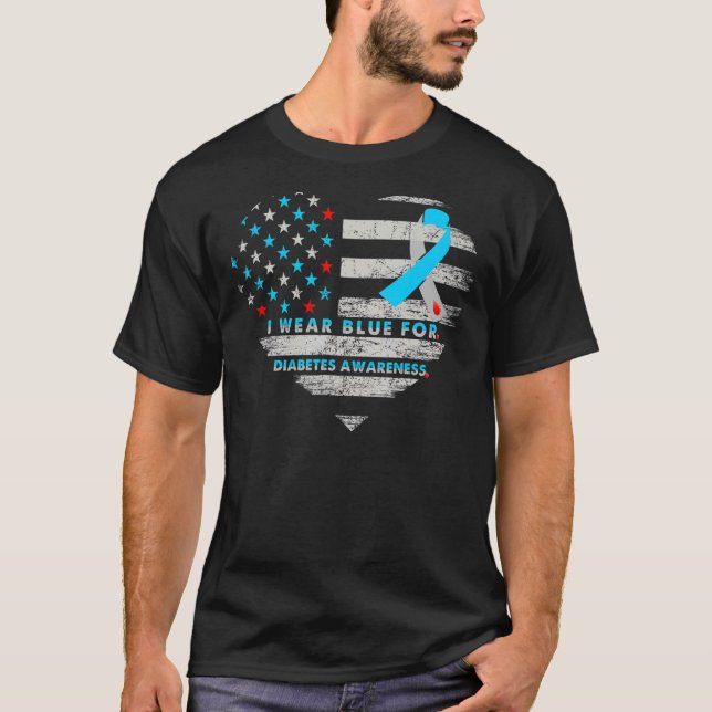 Camiseta Sinalizador dos Estados Unidos: Suporte à Família  (Frente)