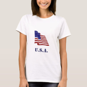 Camiseta Sinalizador dos EUA
