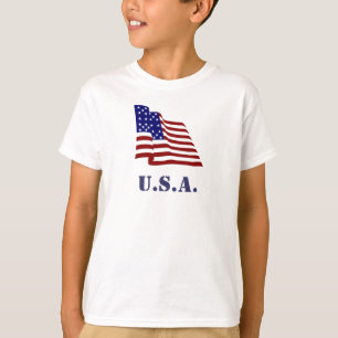 Camiseta Sinalizador dos EUA