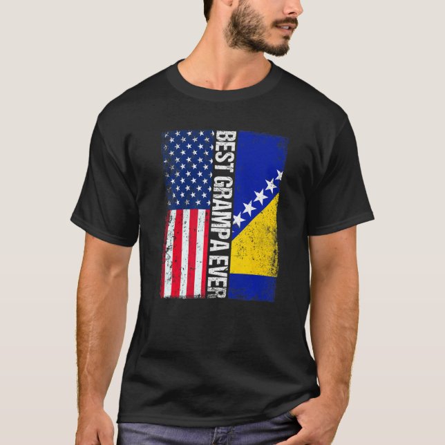 Camiseta Sinalizador Dos Eua E Melhor Grampo Da Bandeira Da (Frente)