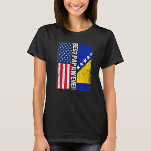 Camiseta Sinalizador Dos Eua E Melhor Papax Da Bandeira Da 