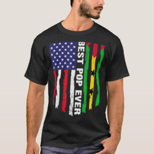 Camiseta Sinalizador Dos Eua E São Tomé E Príncipe Melhor P