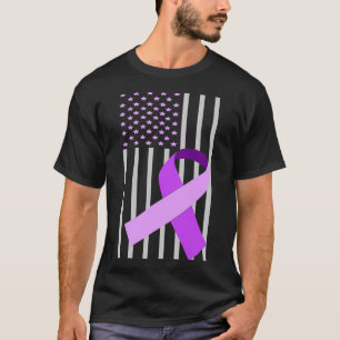 Camiseta Sinalizador Dos Eua Heimerheimer Ribbon Heimerheim