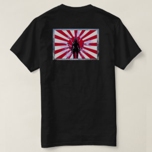 Camiseta Sinalizador e Ascensão em formato japonês Sun Samu