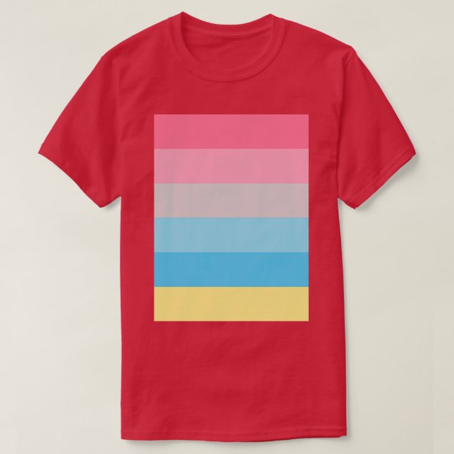 Camiseta Sinalizador Genderflux (Frente do Design)