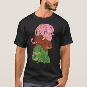 Camiseta Sinalizador Gynosexual Orgulho Lgbtq Chameleon