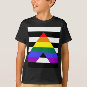 Camiseta sinalizador hetero Ally