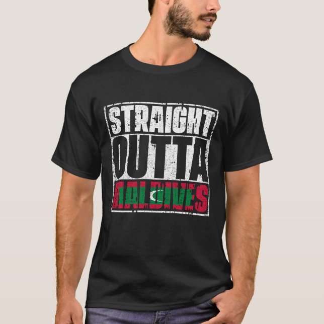 Camiseta Sinalizador Hetero Out Maldivas (Frente)