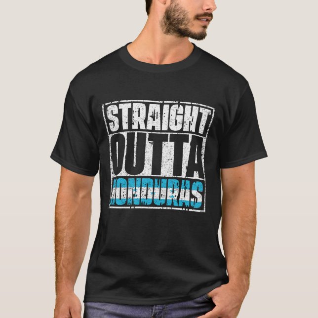 Camiseta Sinalizador Hetero Outta Honduras (Frente)