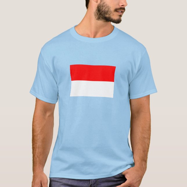 Camiseta Sinalizador Indonésia (Frente)