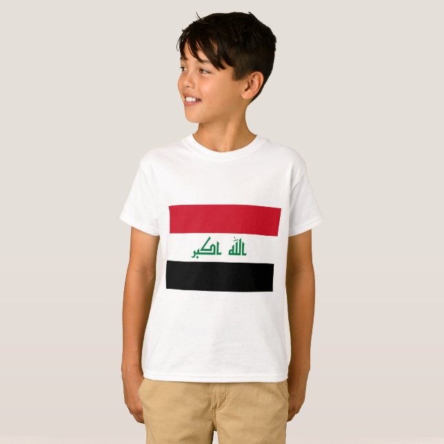 Camiseta Sinalizador Iraque (Frente Completa)
